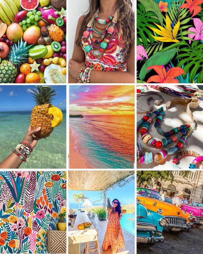 Slim Classic Necklace | Tropic