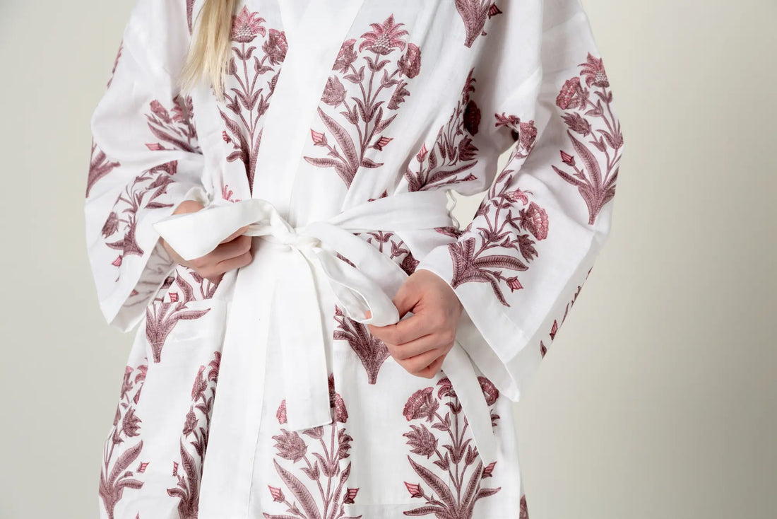 Bouquet Kimono - Sheer - Lucette Collection