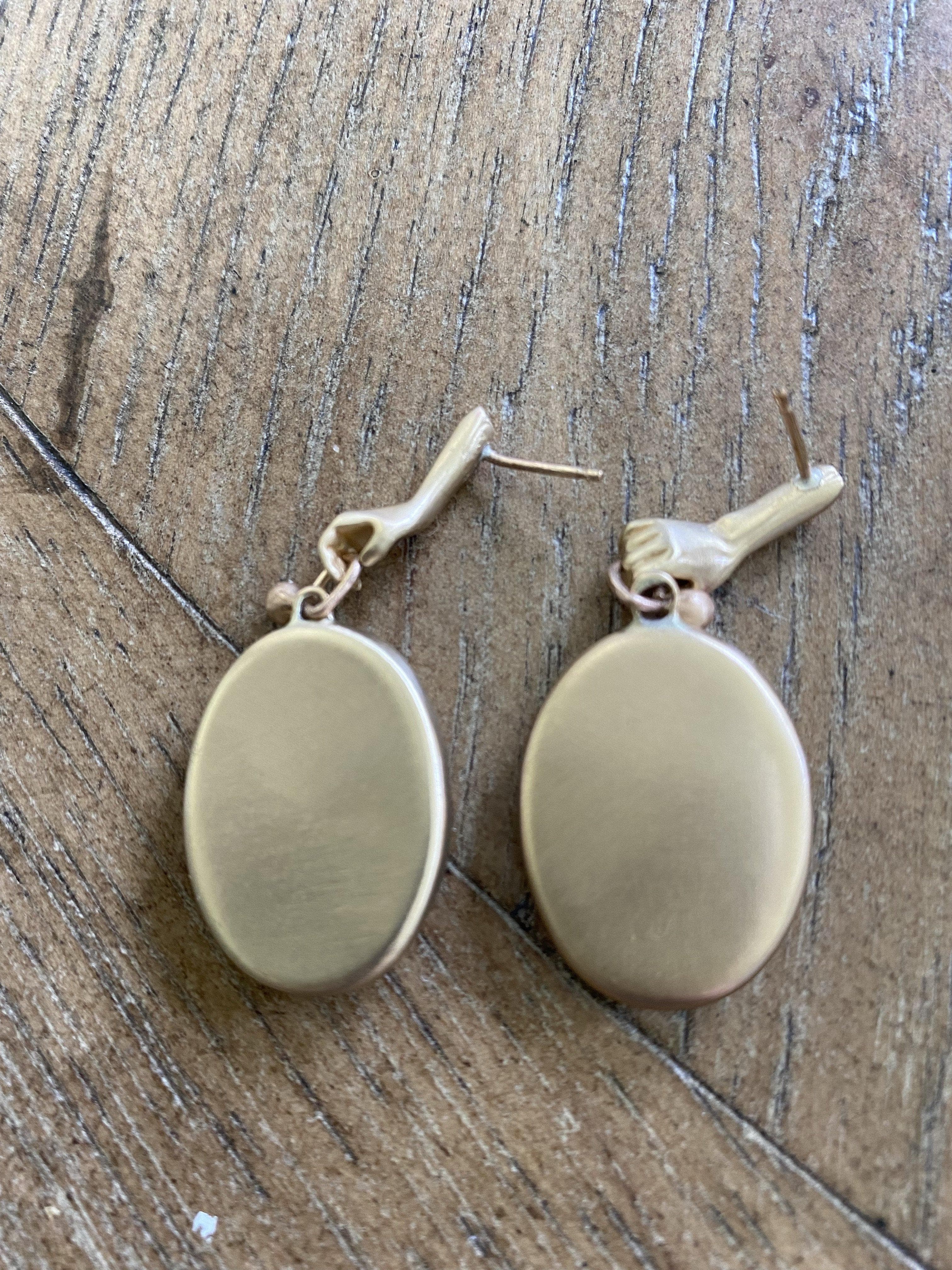 Bird in Hand Earrings