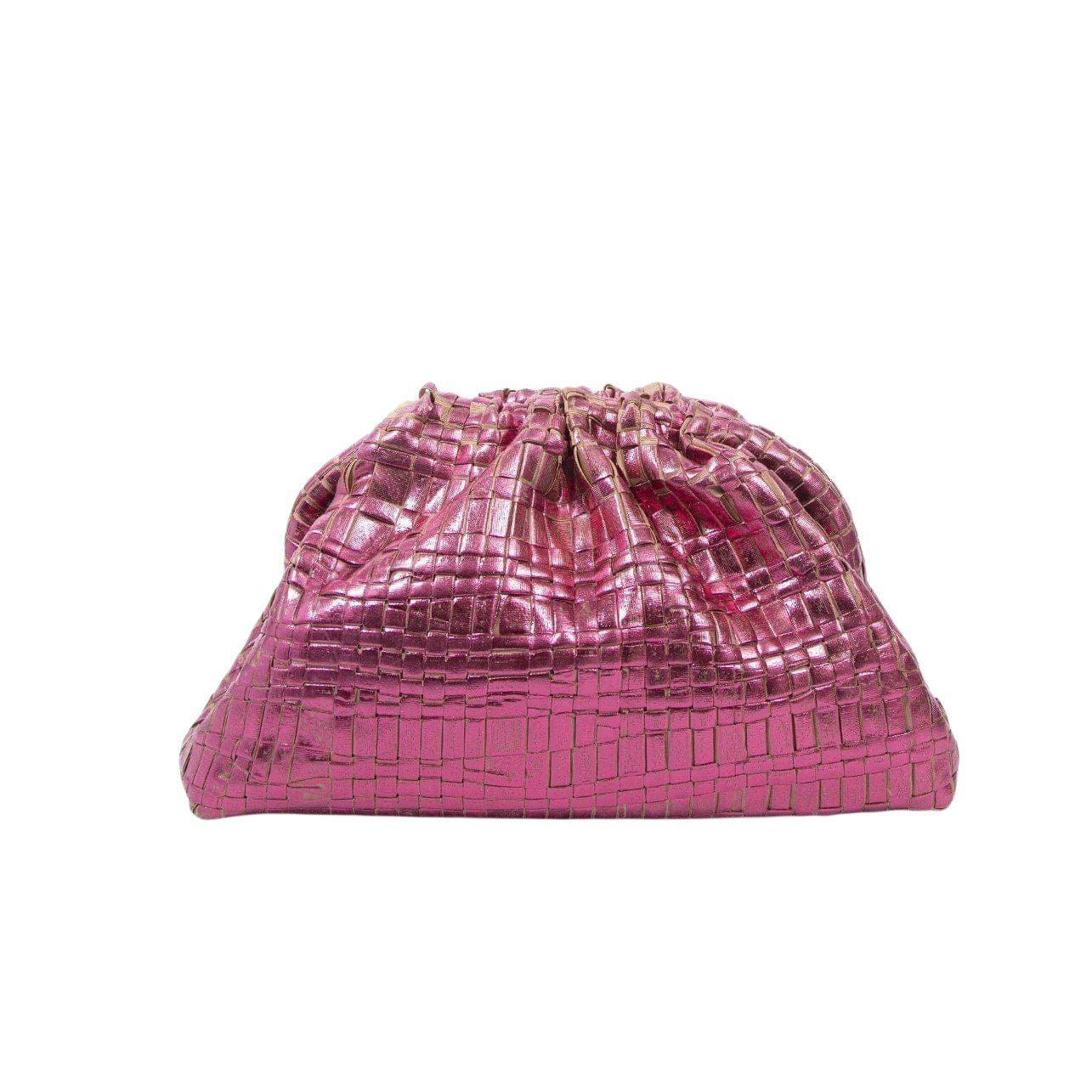 Game Handbag Clutch - Metallic Ribbon