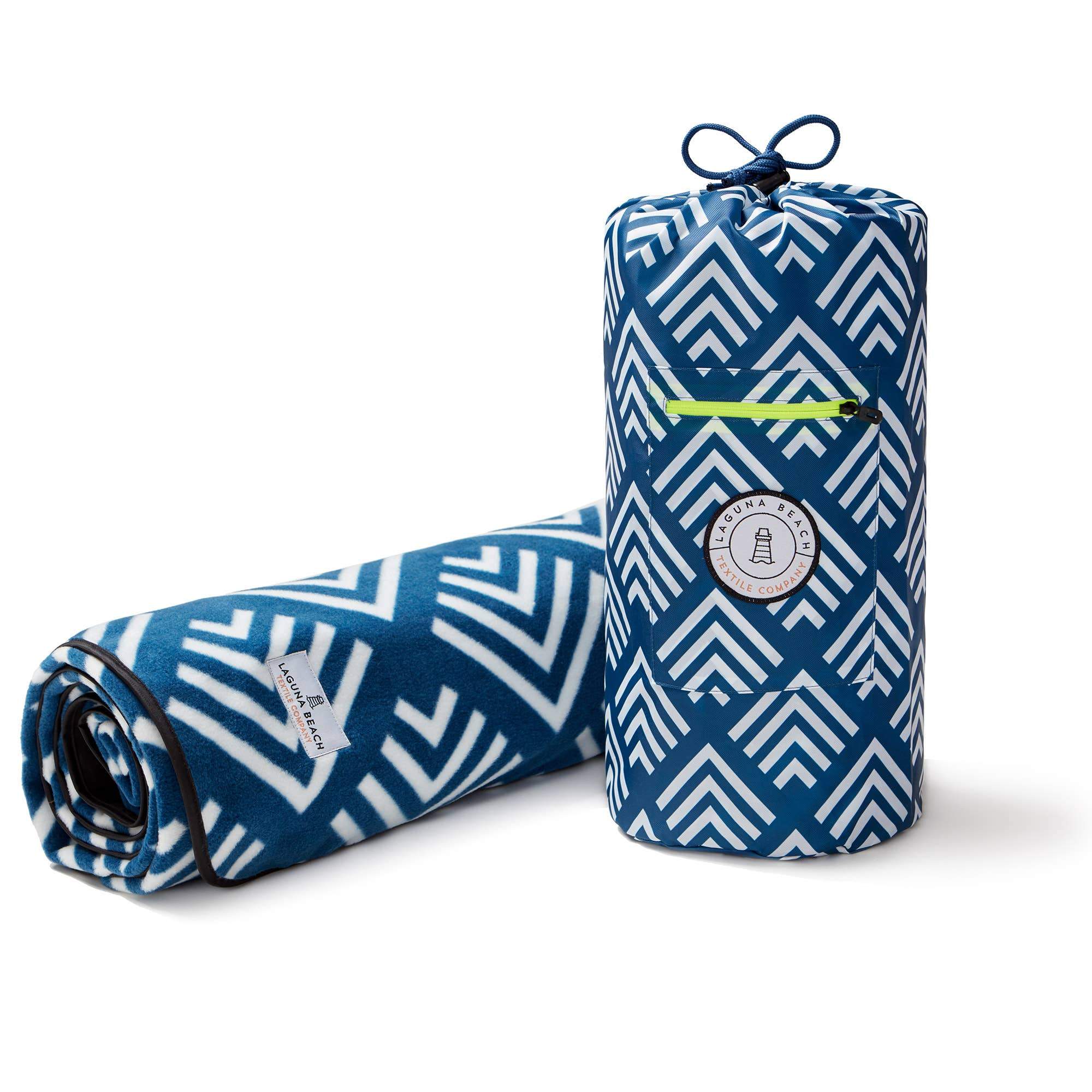 Picnic & Outdoor Blanket - Newport Blue Arrow