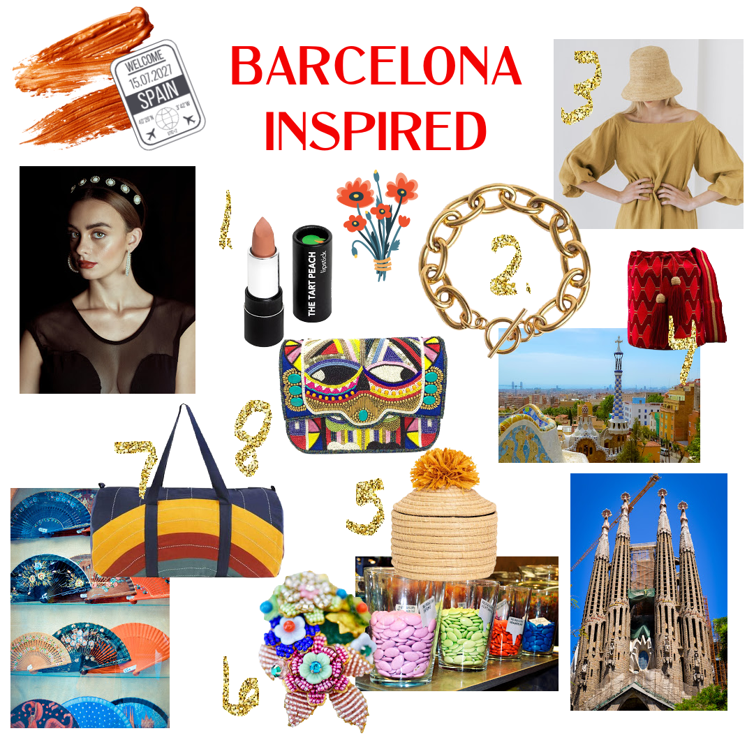 Barcelona Inspired Moodboard