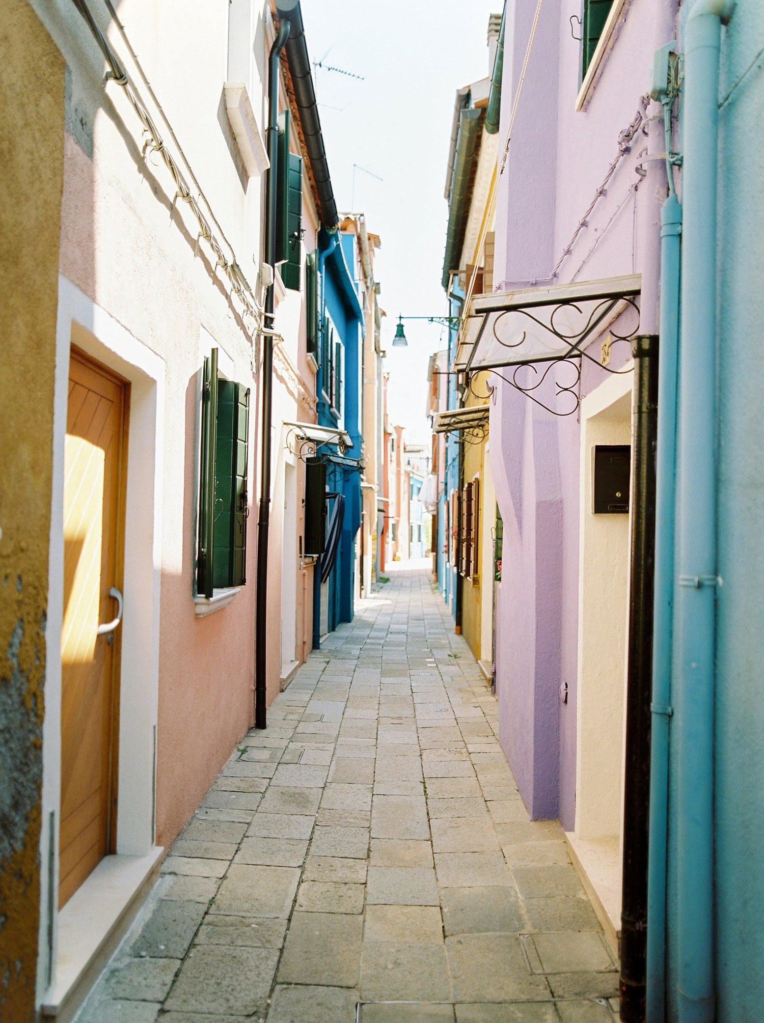 the traveler collection...view of colorful alleyway