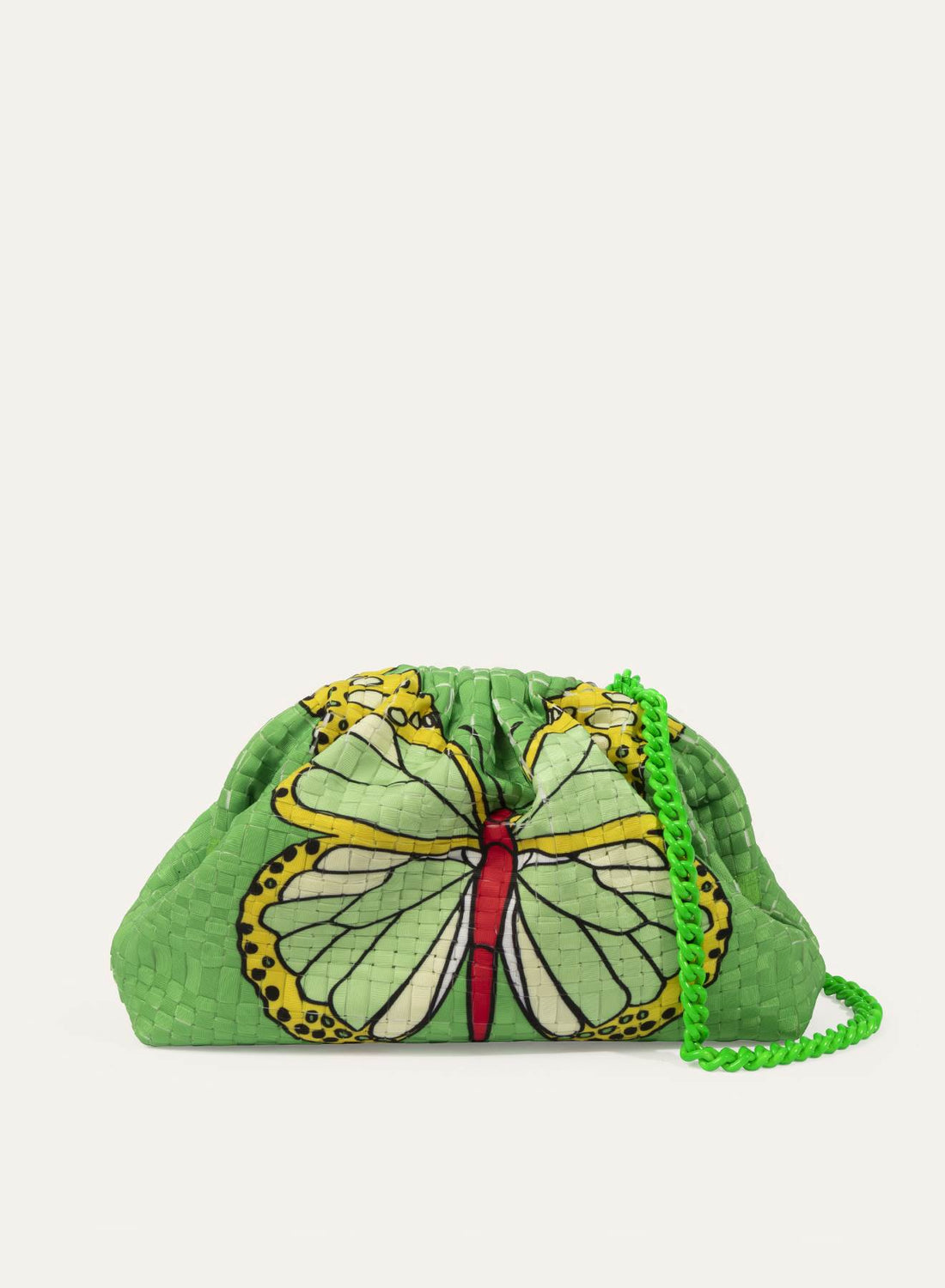 Vanessa Butterfly Game Clutch - Mint