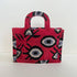 Red Eye Small Silk Tote - Lucette Collection