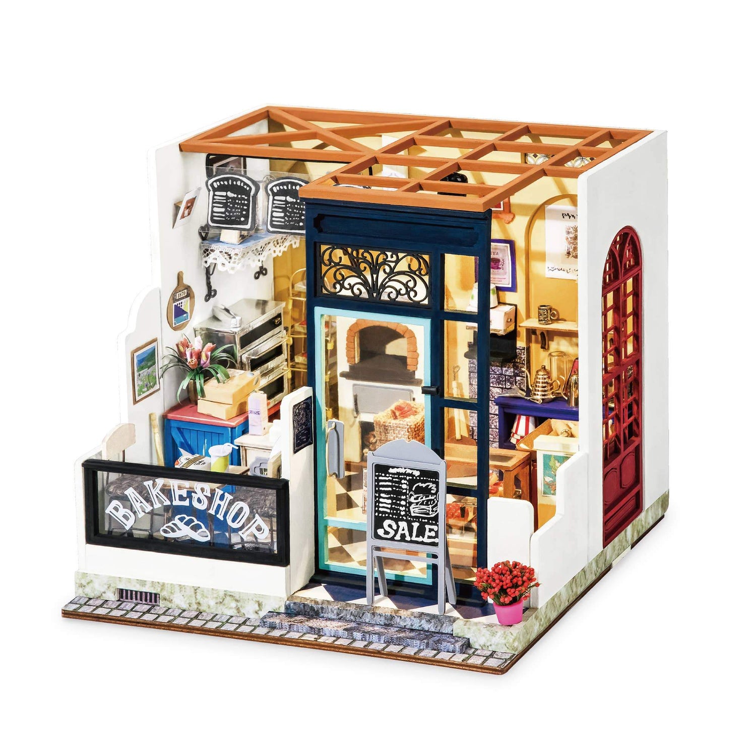 Bake Shop Miniature Dollhouse Kit