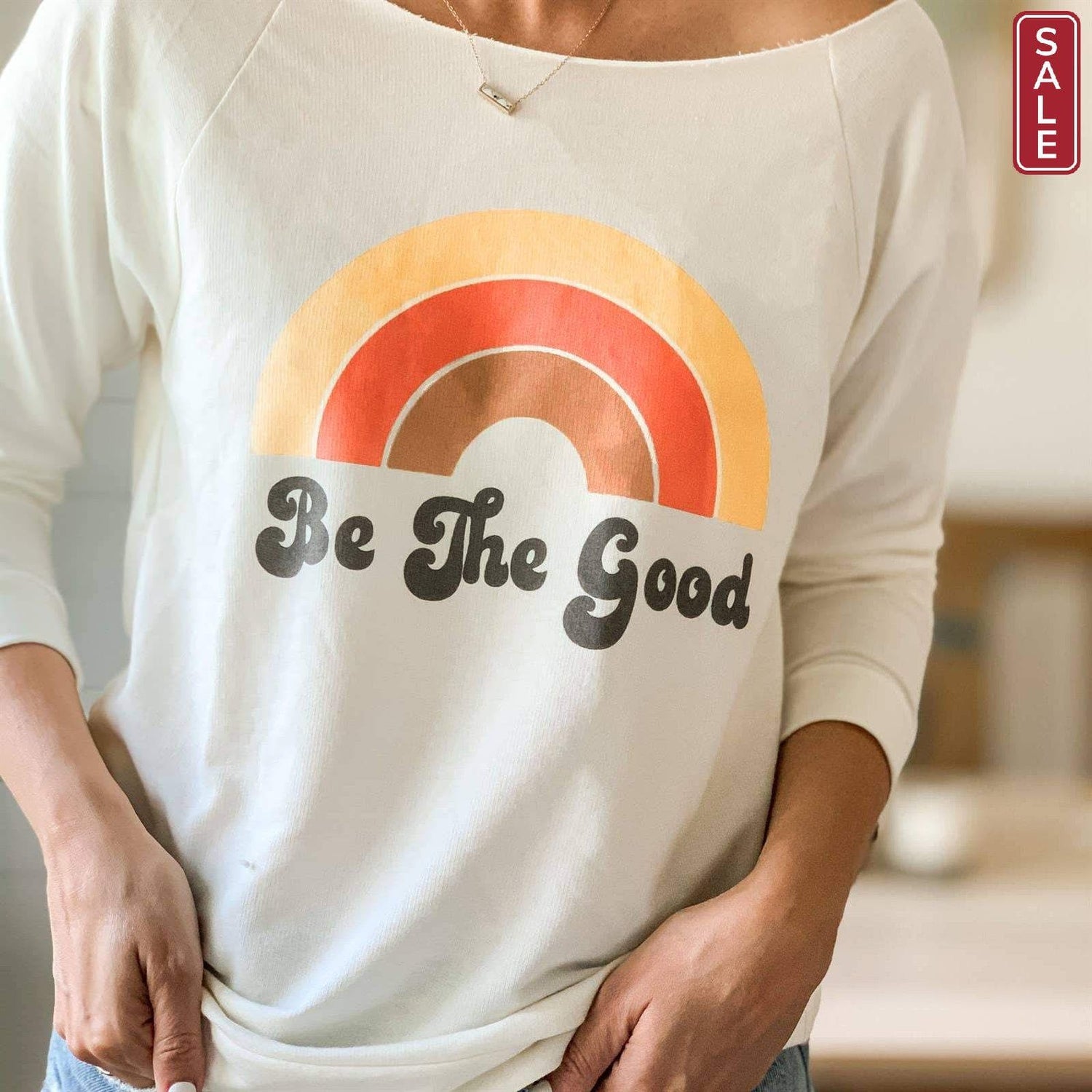 Be The Good Raw Edge Pullover