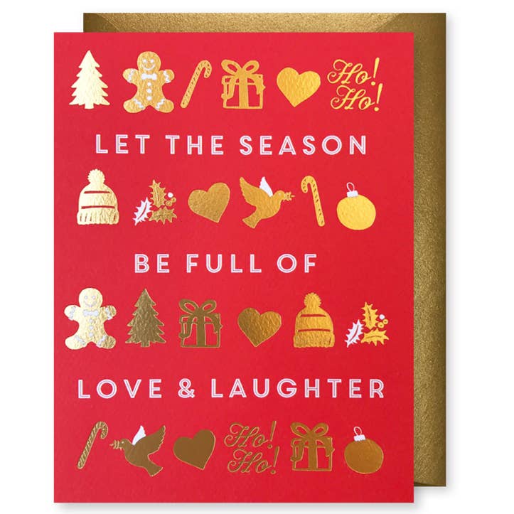 Christmas Emoji Card