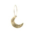 Crescent Moon Charm for Birthstone Cluster Necklace