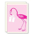 Flamingo Enclosure Card