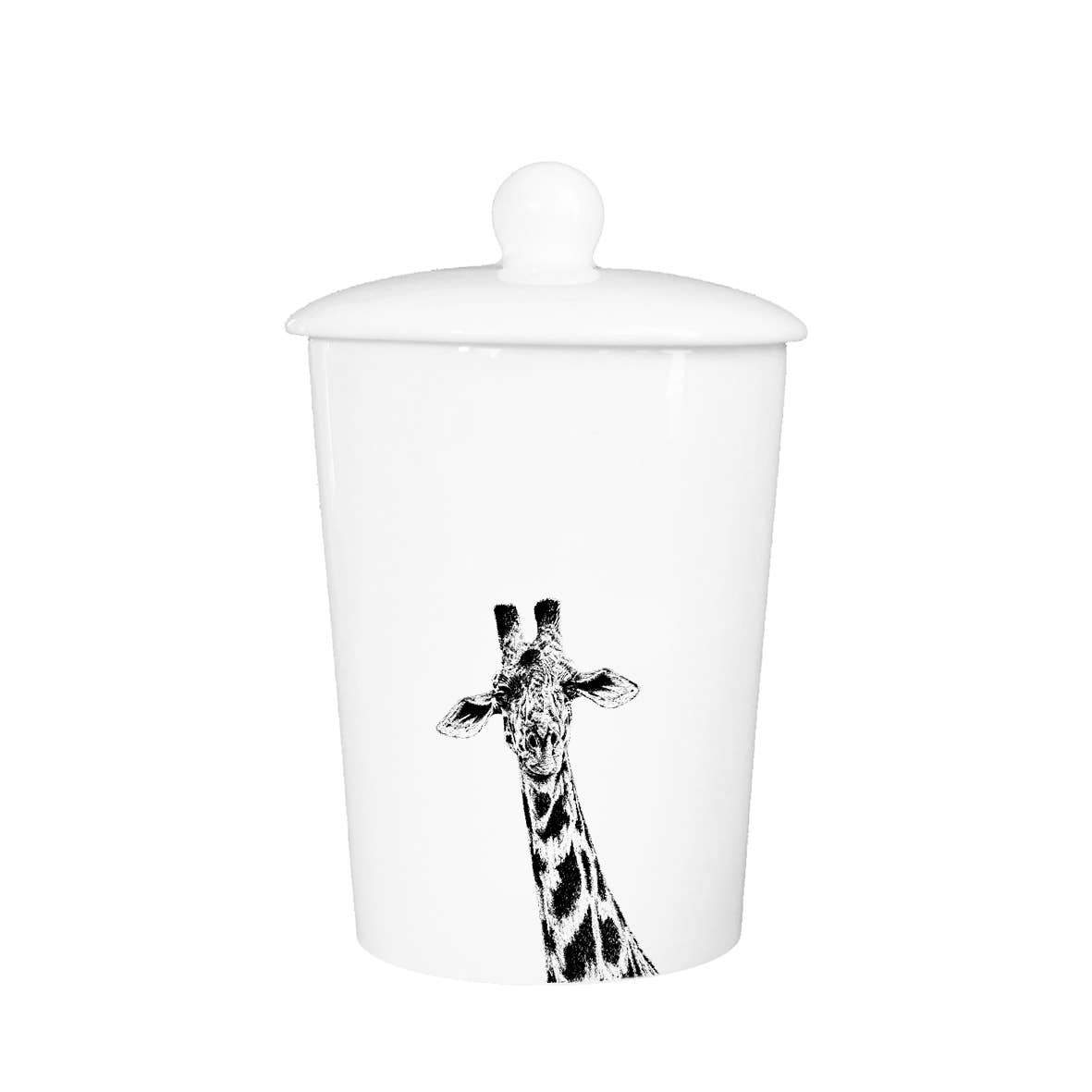 Giraffe Storage Jar, 7.5&quot; height