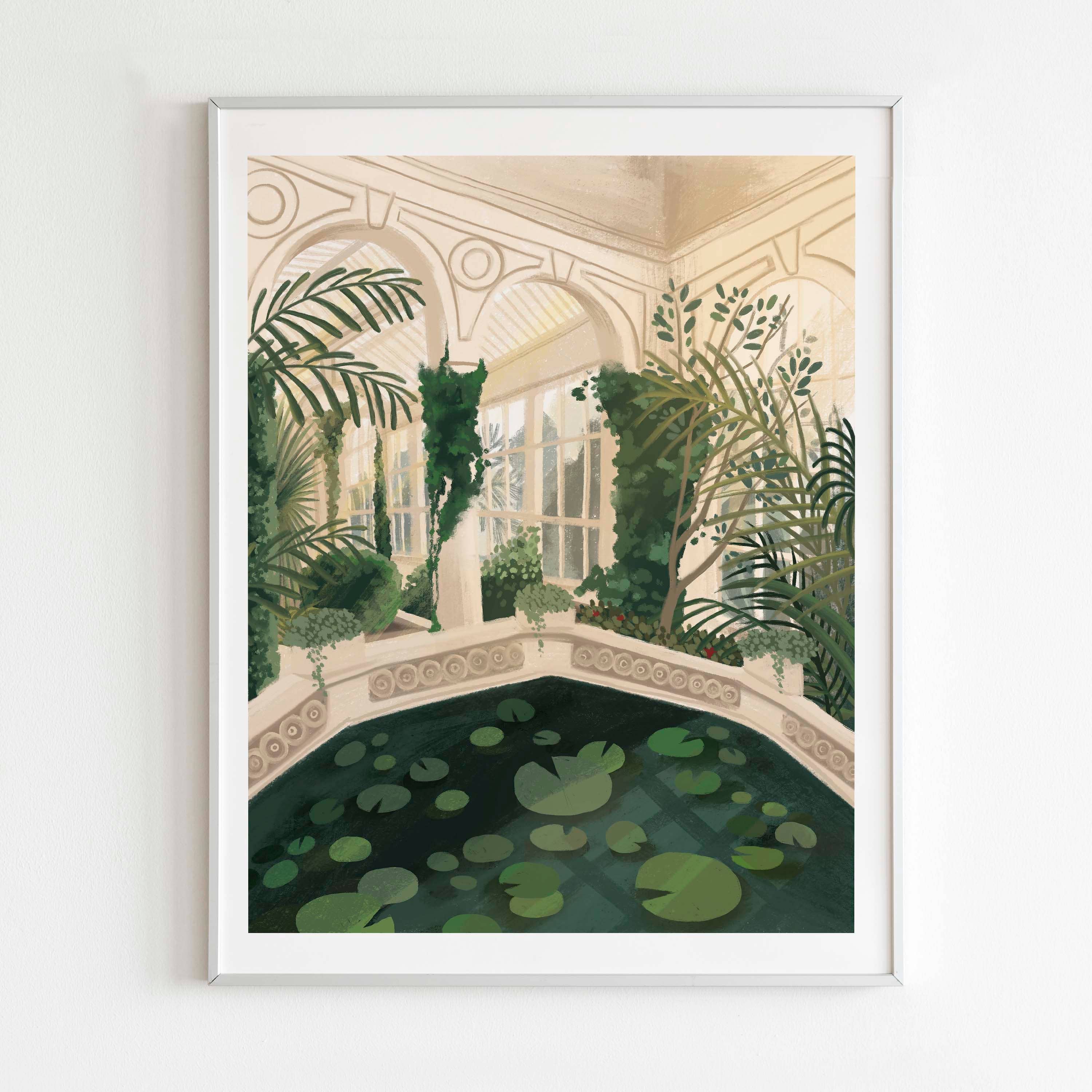 Greenhouse Art Print