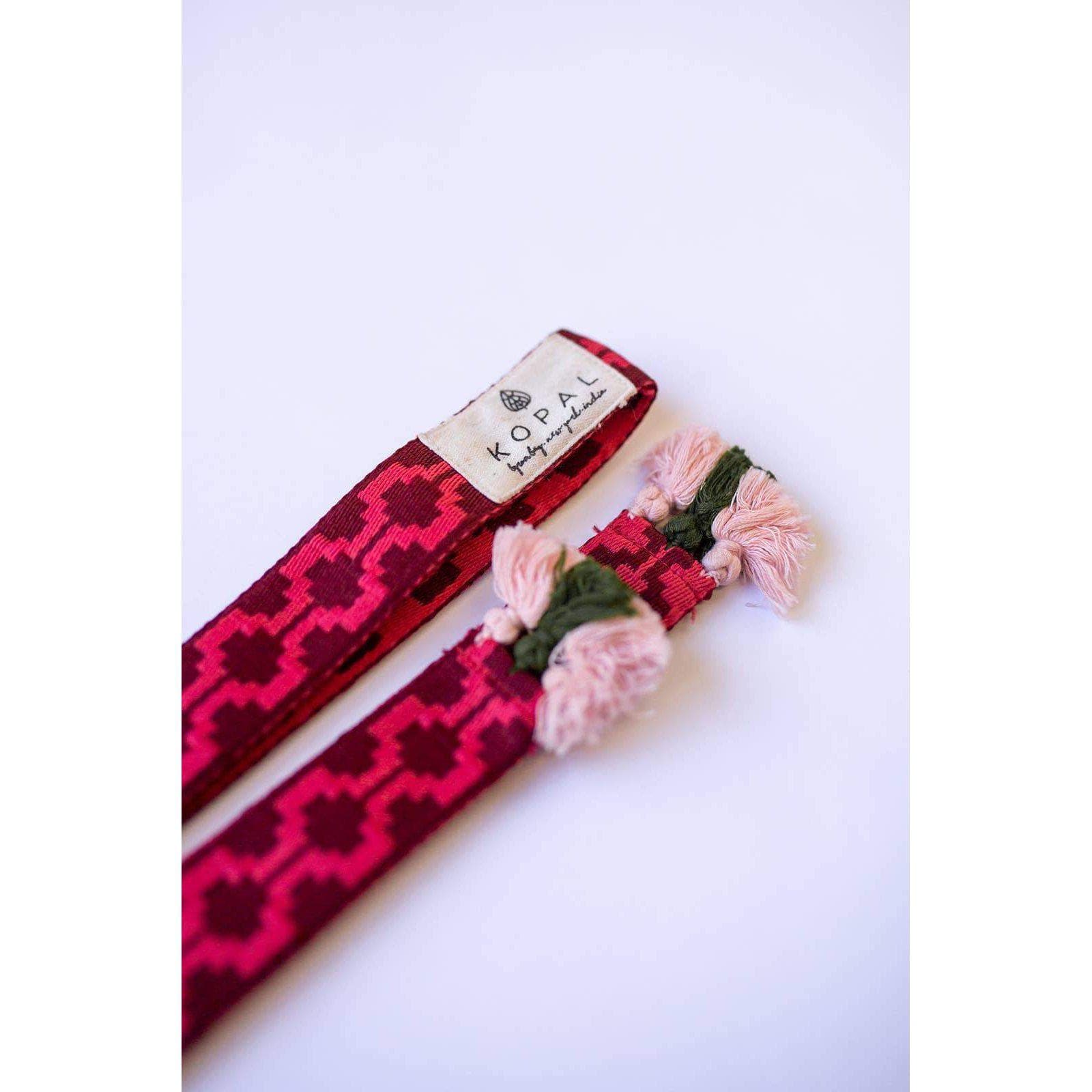 Handmade Belt - Pink