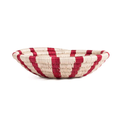 Holiday Woven Bowl - Peppermint 6&quot;