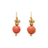 Ore Bronze Clay Persimmon Earring