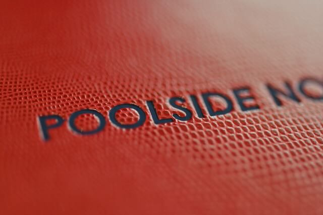 Poolside Notes - Red