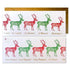 Reindeer Row Banner Card