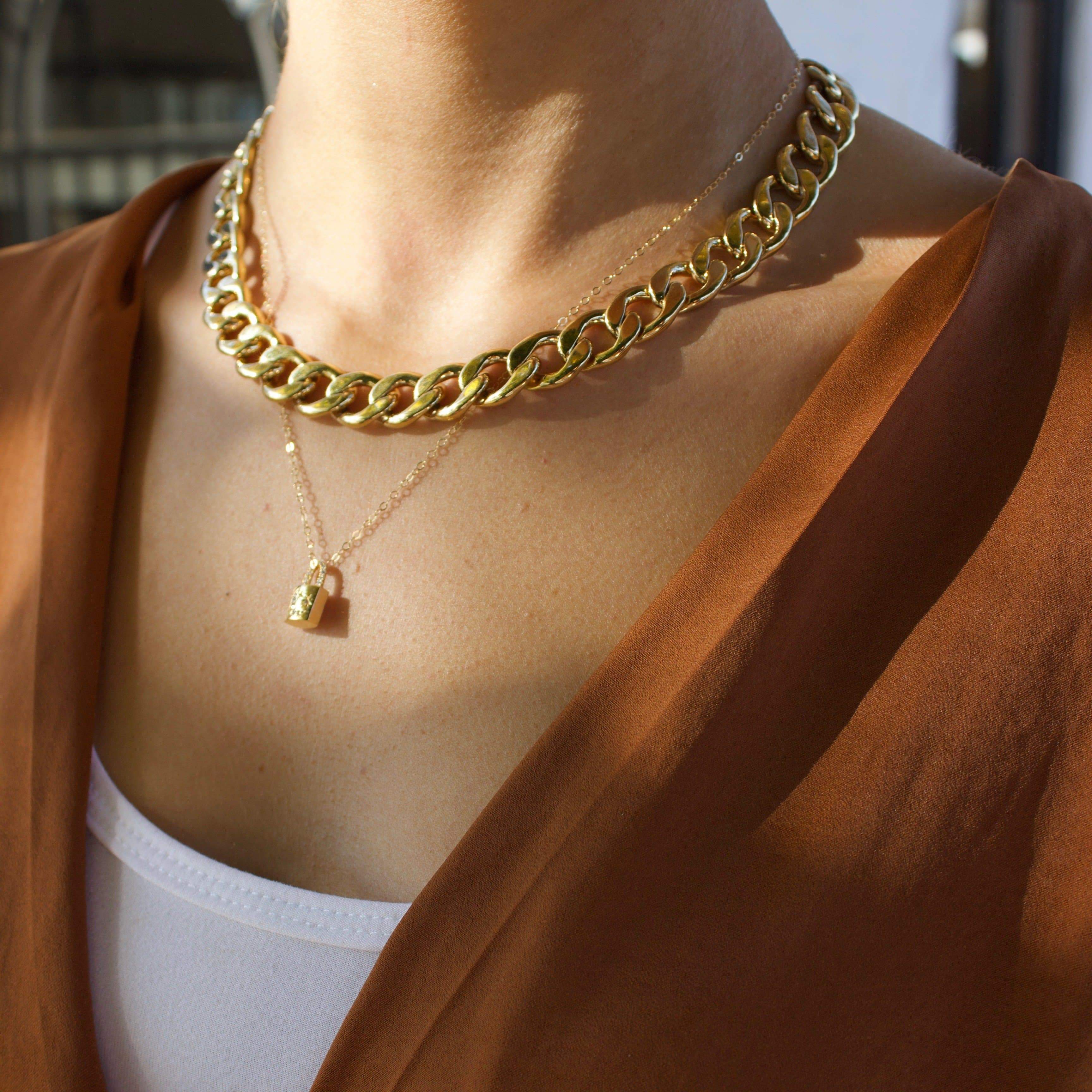 Statement Cable Chain Necklace